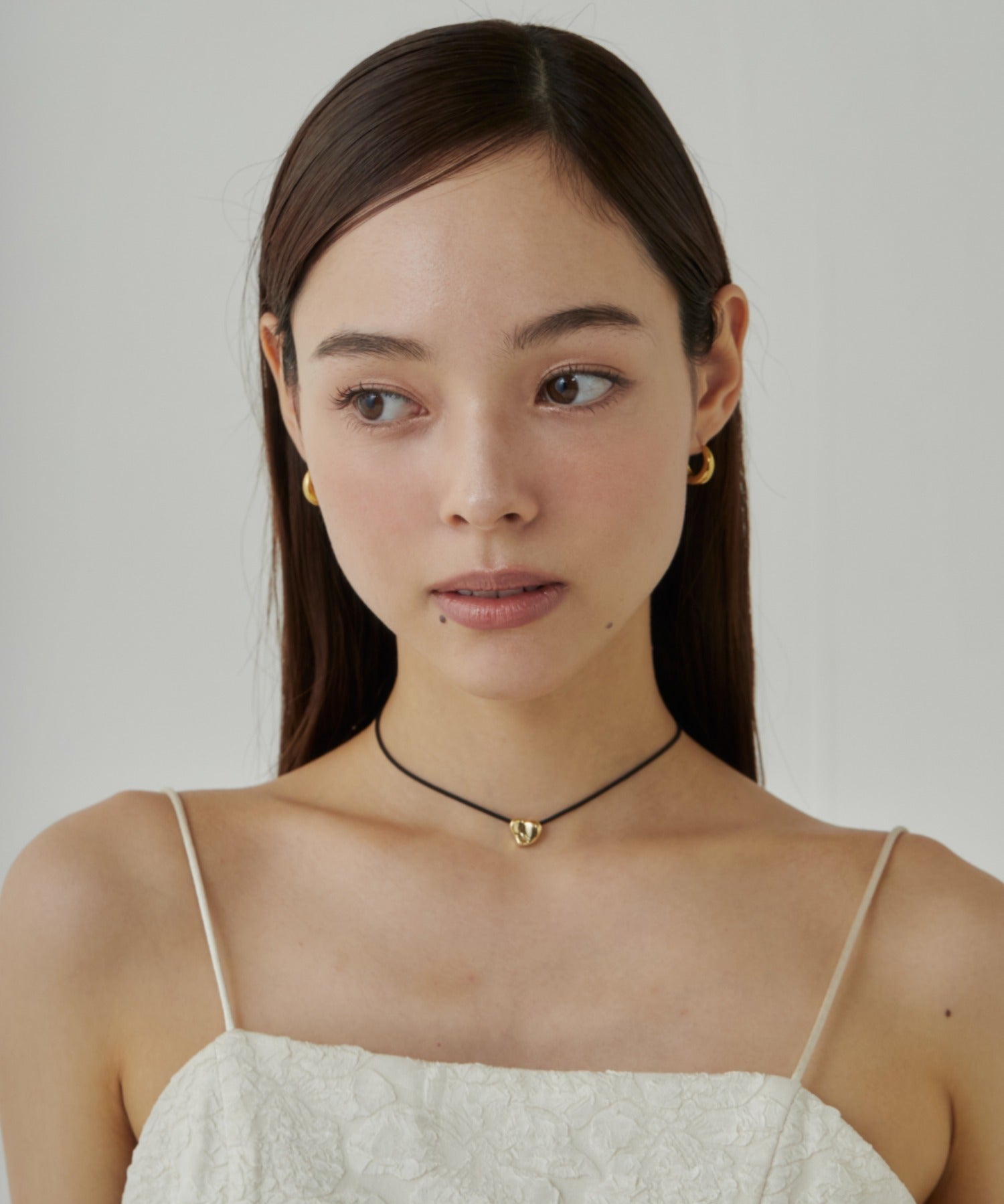 ciite' シーテ チョーカー 変形ハートメタルコードチョーカー