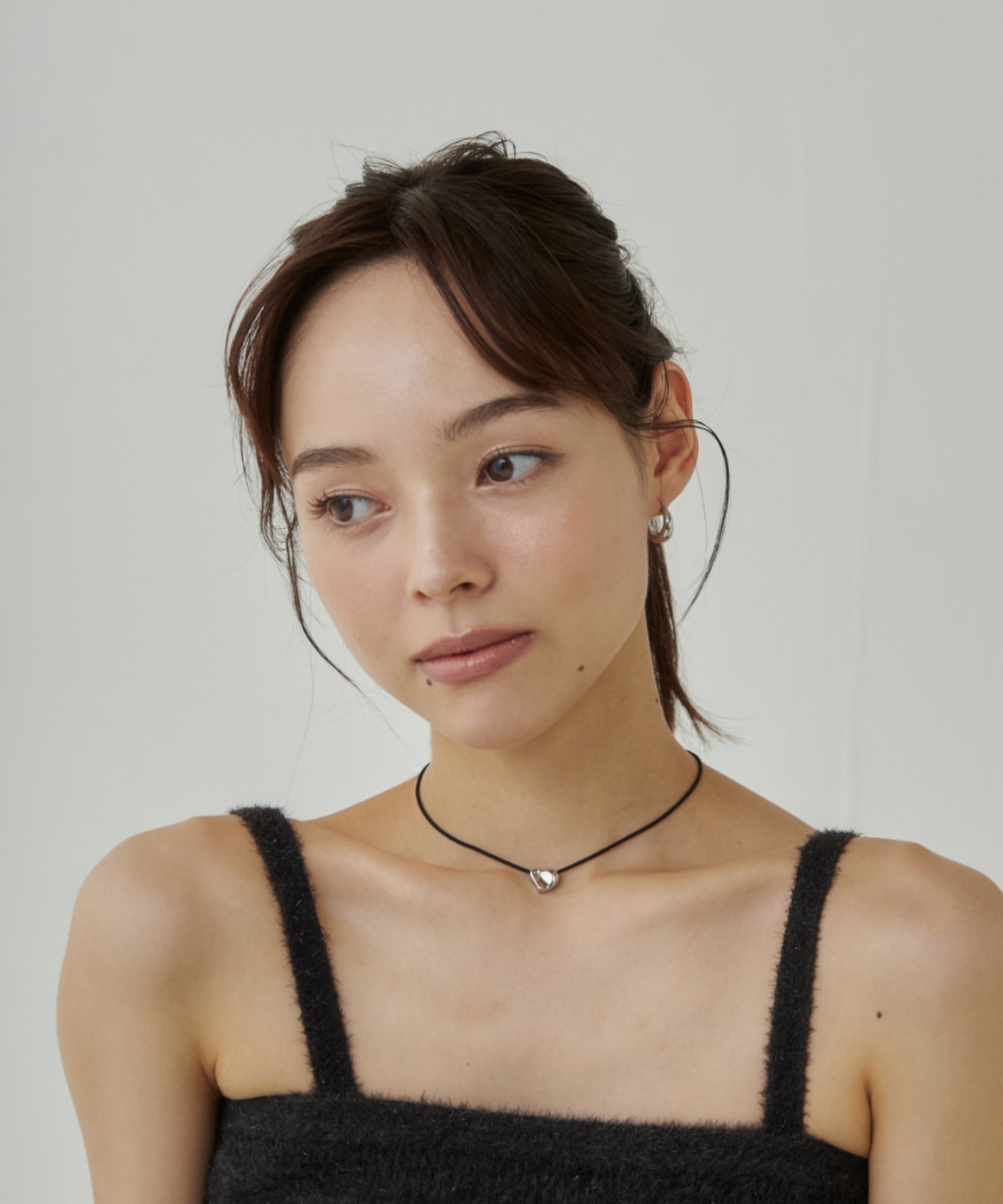 ciite' シーテ チョーカー 変形ハートメタルコードチョーカー