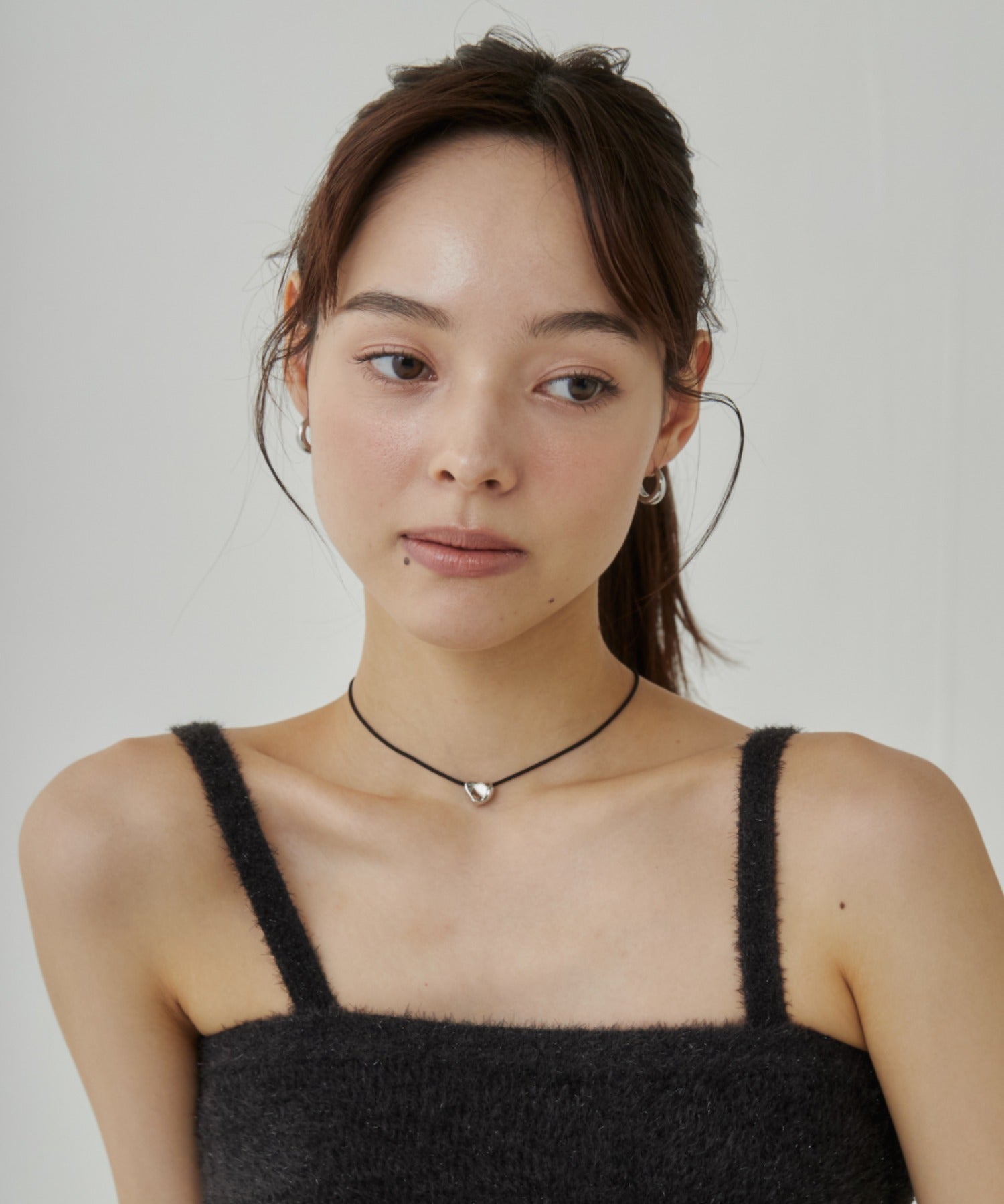 ciite' シーテ チョーカー 変形ハートメタルコードチョーカー