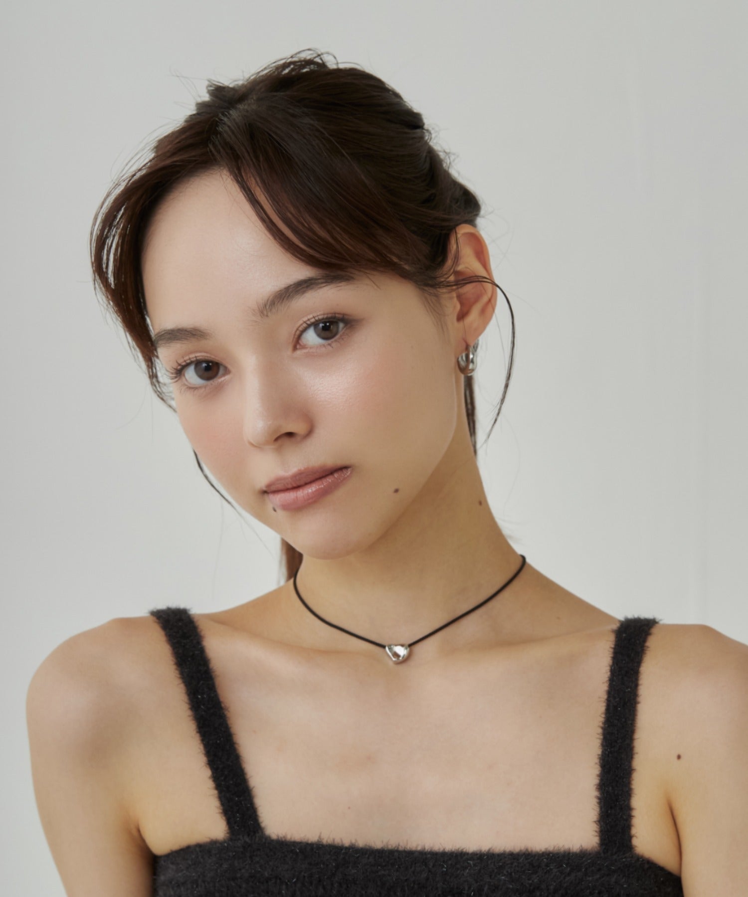 ciite' シーテ チョーカー 変形ハートメタルコードチョーカー