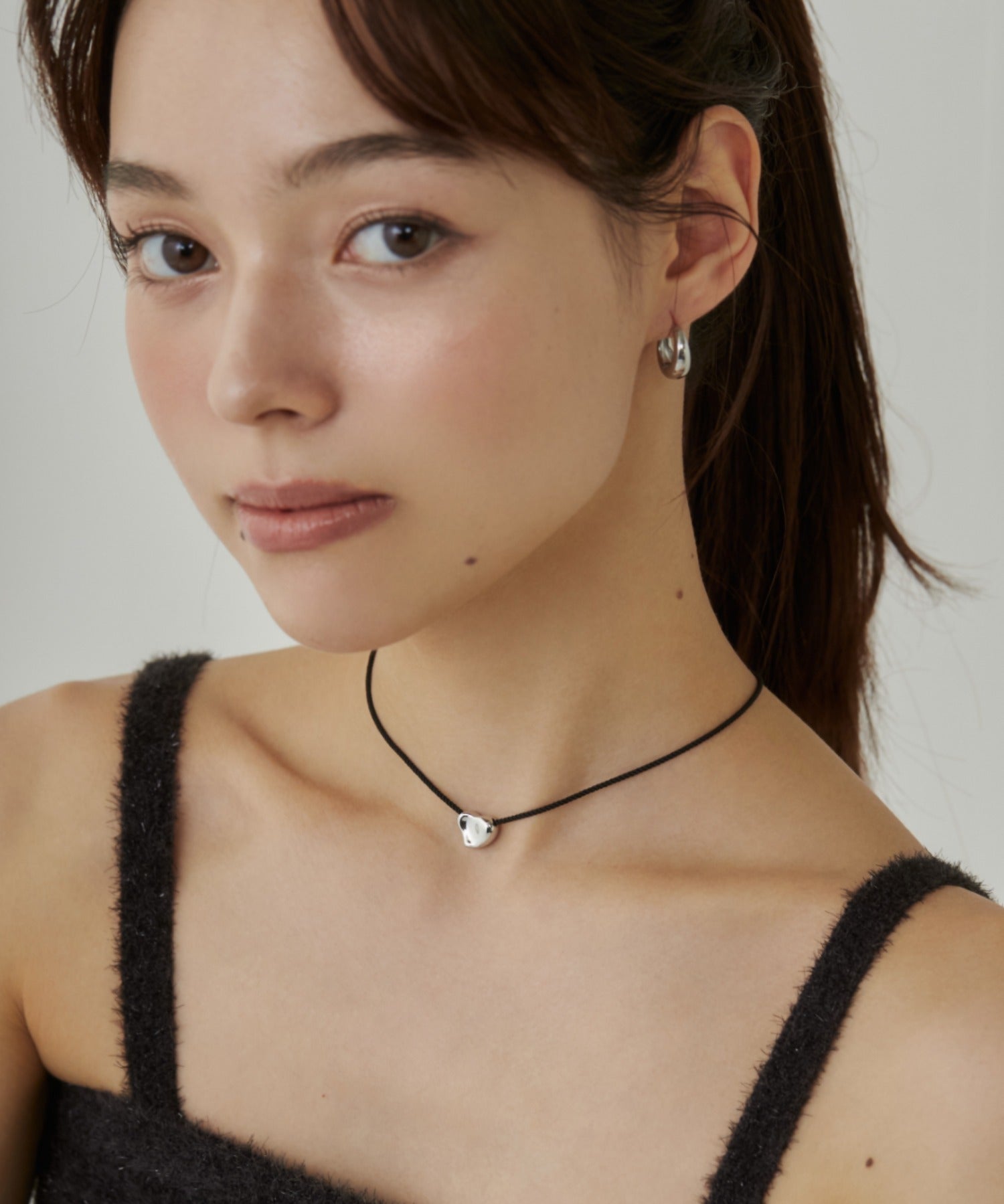 ciite' シーテ チョーカー 変形ハートメタルコードチョーカー