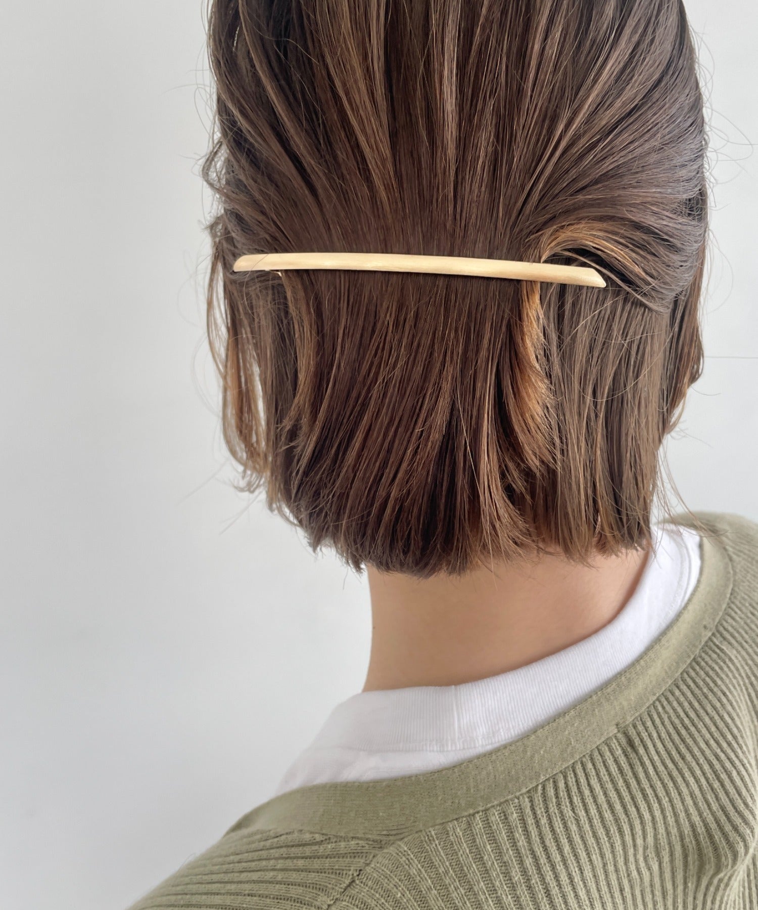 ciite' シーテ ヘアアクセサリー メタルロング シンプリーバレッタ