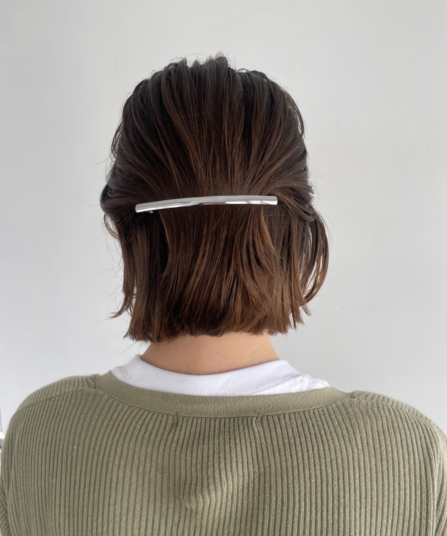 ciite' シーテ ヘアアクセサリー メタルロング シンプリーバレッタ