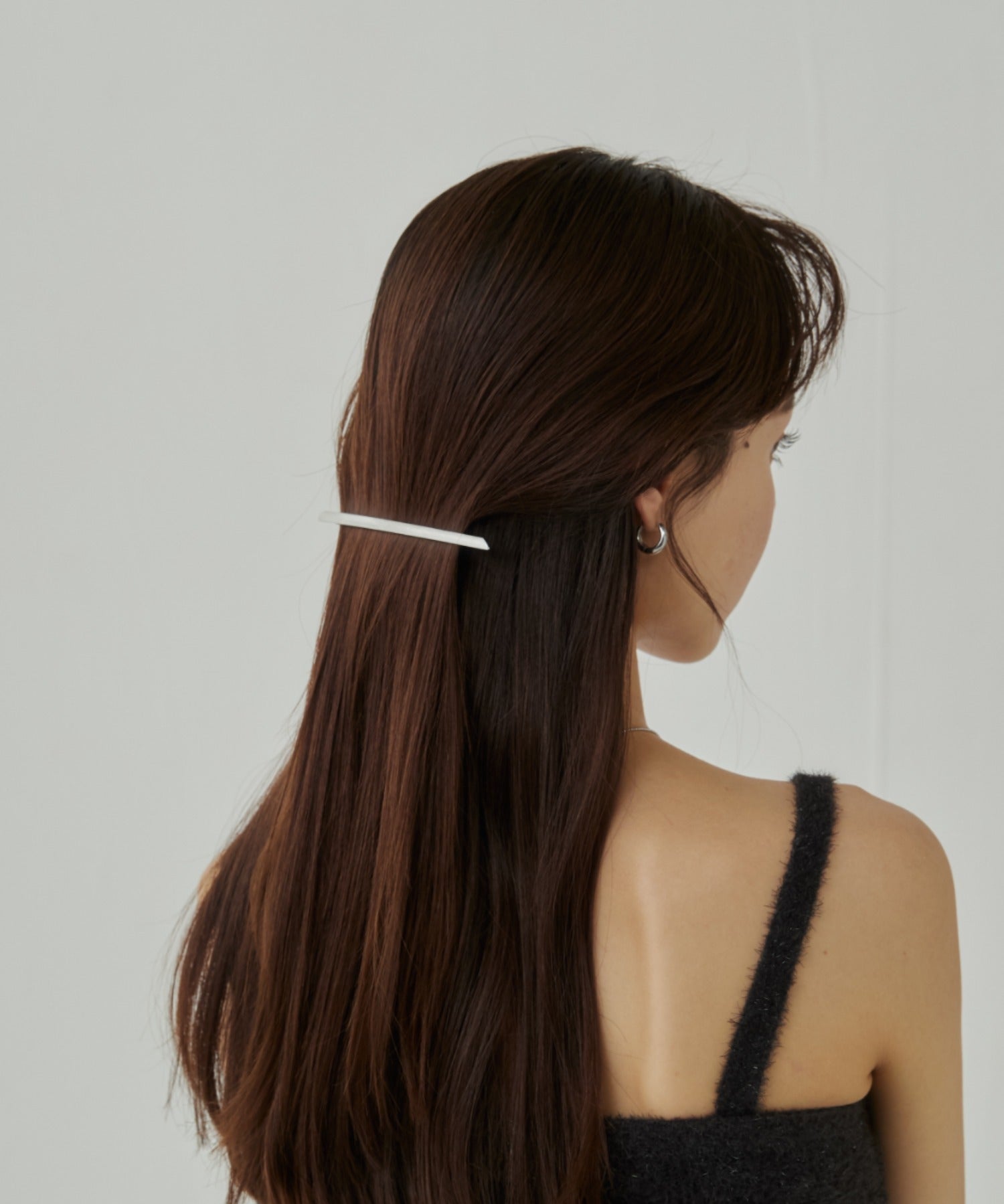 ciite' シーテ ヘアアクセサリー メタルロング シンプリーバレッタ