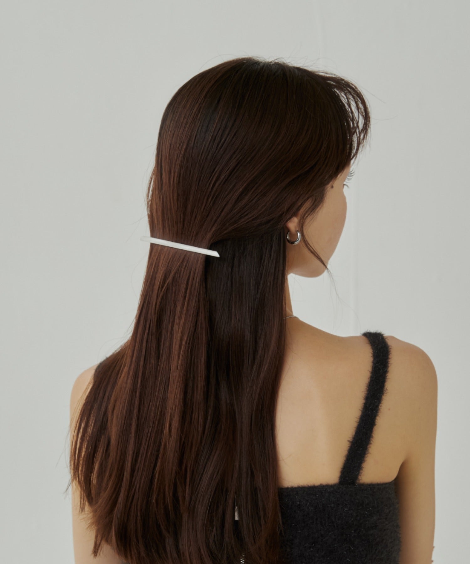 ciite' シーテ ヘアアクセサリー メタルロング シンプリーバレッタ
