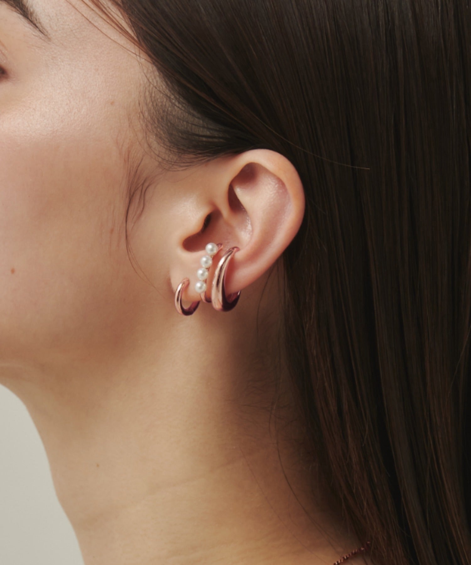 ciite' シーテ イヤーカフ ミニパールイヤーカフ