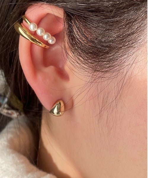 ciite' シーテ イヤーカフ ミニパールイヤーカフ