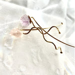 ciite' シーテ ヘアアクセサリー ワンポイントストーンヘアピン