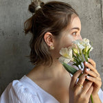 ciite' シーテ ピアス（両耳用） デイジーパール ピアス (両耳用)