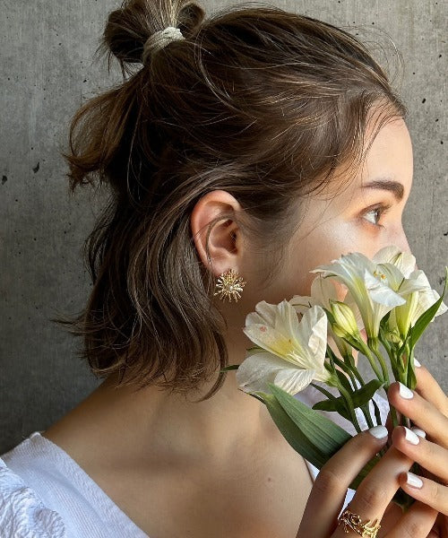 ciite' シーテ ピアス（両耳用） デイジーパール ピアス (両耳用)