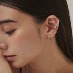 ciite' シーテ イヤーカフ ニュアンシー イヤーカフ（片耳用） シルバー FREE