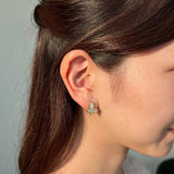 ciite' シーテ ピアス（両耳用） 【 金属アレルギー対応 】 shell butterfly pierce サージカルステンレス 316L (両耳用)