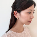 ciite' シーテ ピアス（両耳用） 【 金属アレルギー対応 】 shell butterfly pierce サージカルステンレス 316L (両耳用)