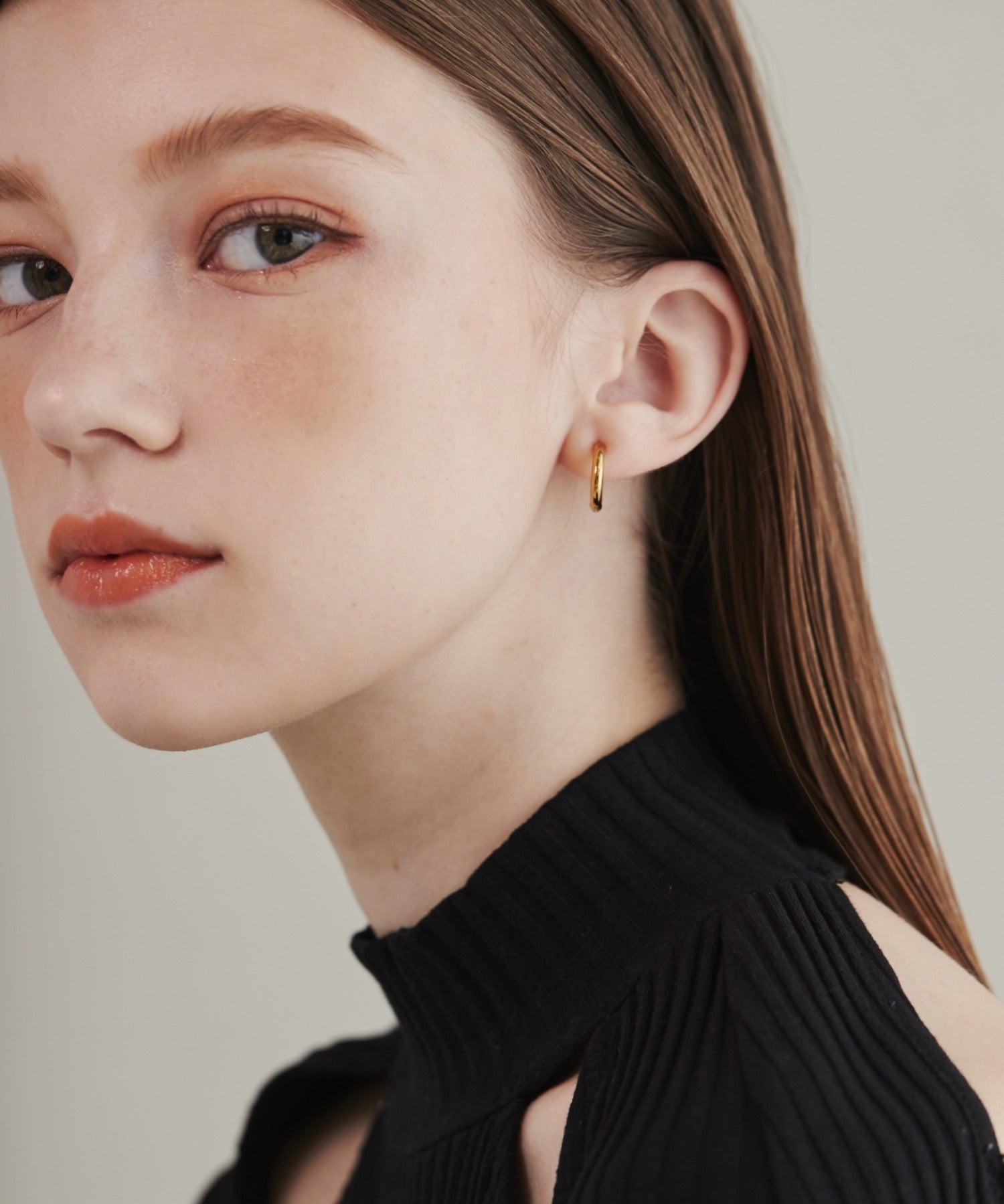 ciite' シーテ イヤリング 【 金属アレルギー対応 】 ワンタッチ クリップフープイヤリング <ホールド力 UP> サージカルステンレス (両耳用)