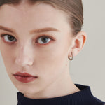 ciite' シーテ イヤリング 【 金属アレルギー対応 】 ワンタッチ クリップフープイヤリング <ホールド力 UP> サージカルステンレス (両耳用)