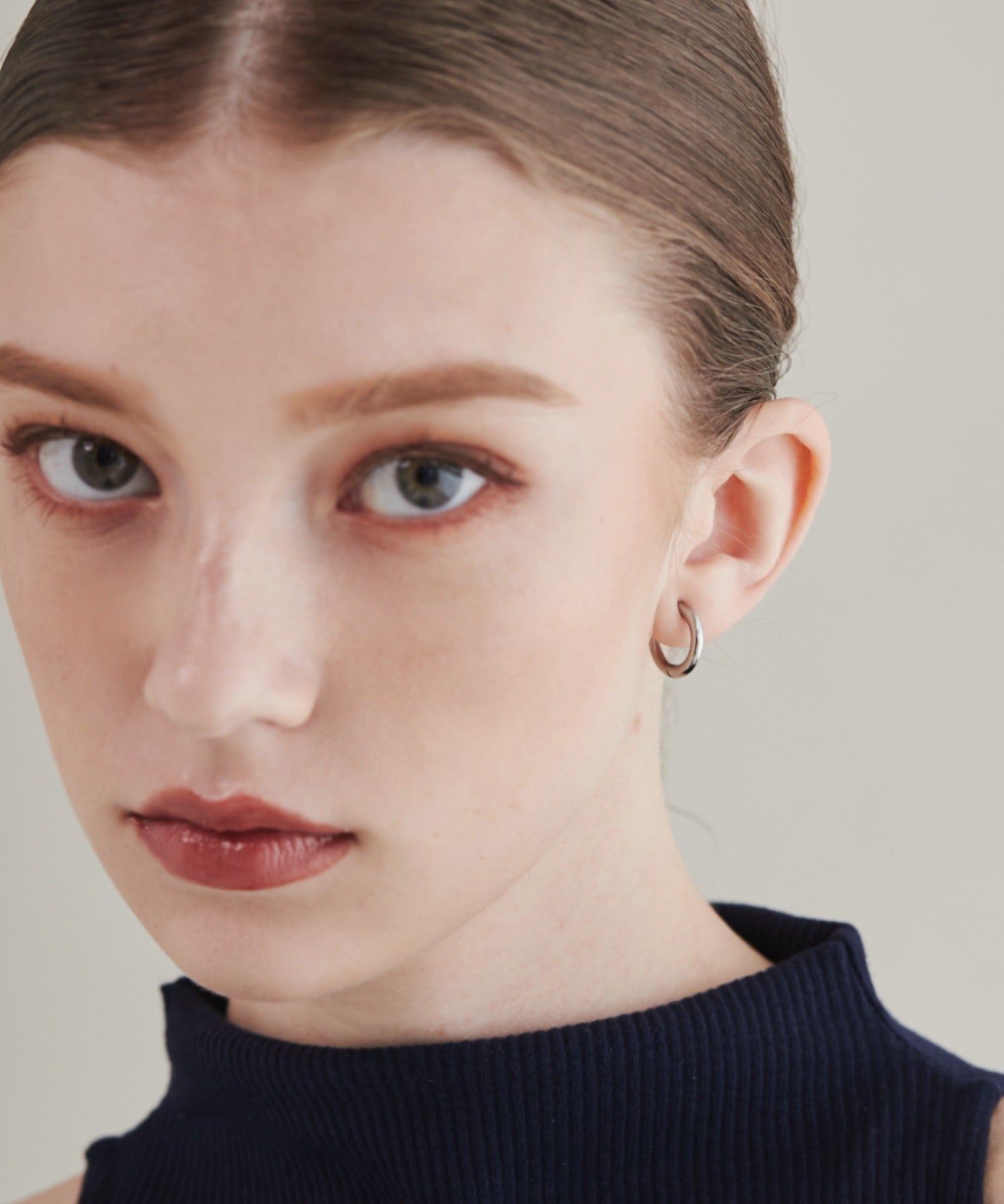 ciite' シーテ イヤリング 【 金属アレルギー対応 】 ワンタッチ クリップフープイヤリング <ホールド力 UP> サージカルステンレス (両耳用)