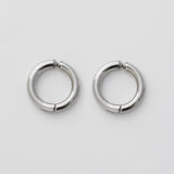 ciite' シーテ イヤリング 【 金属アレルギー対応 】 ワンタッチ クリップフープイヤリング <ホールド力 UP> サージカルステンレス (両耳用)