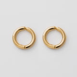 ciite' シーテ イヤリング 【 金属アレルギー対応 】 ワンタッチ クリップフープイヤリング <ホールド力 UP> サージカルステンレス (両耳用)