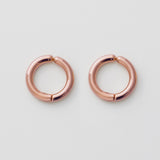 ciite' シーテ イヤリング 【 金属アレルギー対応 】 ワンタッチ クリップフープイヤリング <ホールド力 UP> サージカルステンレス (両耳用)