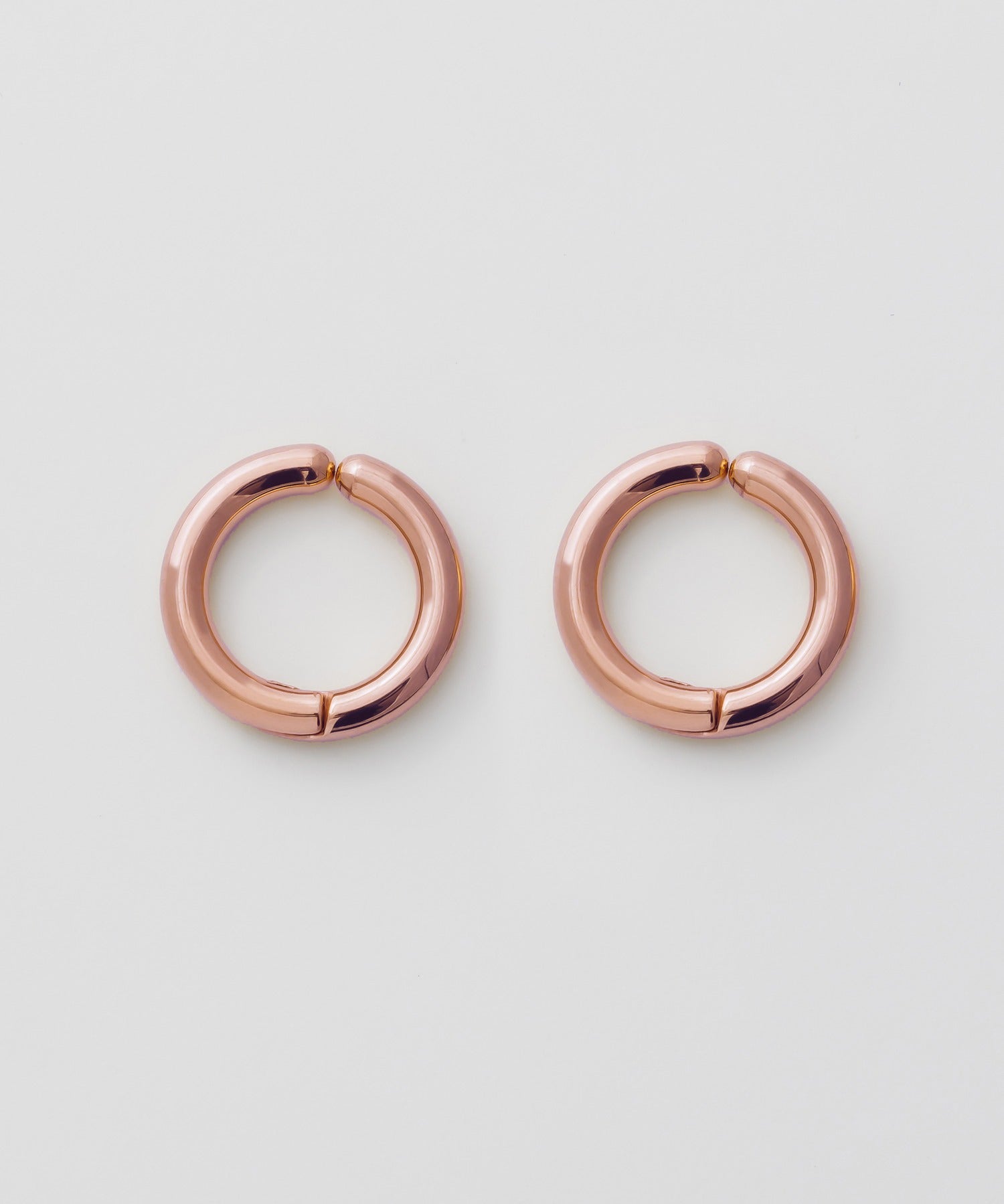 ciite' シーテ イヤリング 【 金属アレルギー対応 】 ワンタッチ クリップフープイヤリング <ホールド力 UP> サージカルステンレス (両耳用)