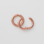 ciite' シーテ イヤリング 【 金属アレルギー対応 】 ワンタッチ クリップフープイヤリング <ホールド力 UP> サージカルステンレス (両耳用)