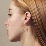 ciite' シーテ ピアス（両耳用） 【 金属アレルギー対応 】 シズクフープピアス サージカルステンレス