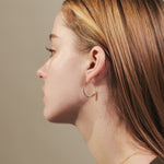 ciite' シーテ ピアス（両耳用） 【 金属アレルギー対応 】 シズクフープピアス サージカルステンレス