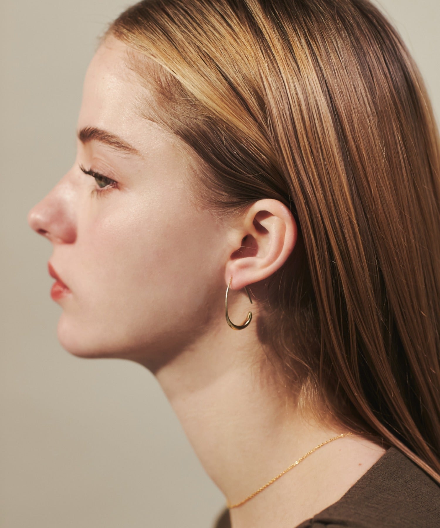 ciite' シーテ ピアス（両耳用） 【 金属アレルギー対応 】 シズクフープピアス サージカルステンレス