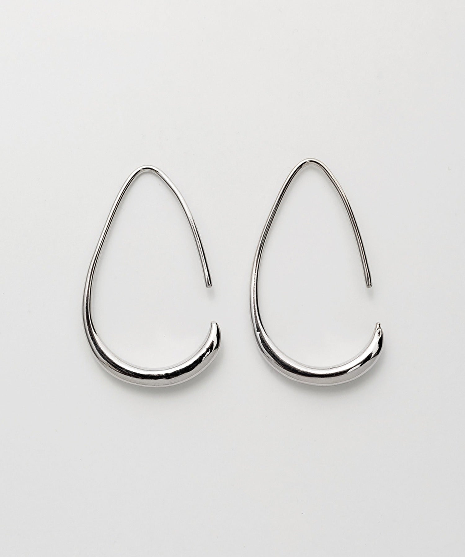 ciite' シーテ ピアス（両耳用） 【 金属アレルギー対応 】 シズクフープピアス サージカルステンレス