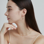 ciite' シーテ ピアス（両耳用） 【 金属アレルギー対応 】 シズクフープピアス サージカルステンレス