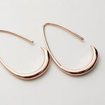 ciite' シーテ ピアス（両耳用） 【 金属アレルギー対応 】 シズクフープピアス サージカルステンレス