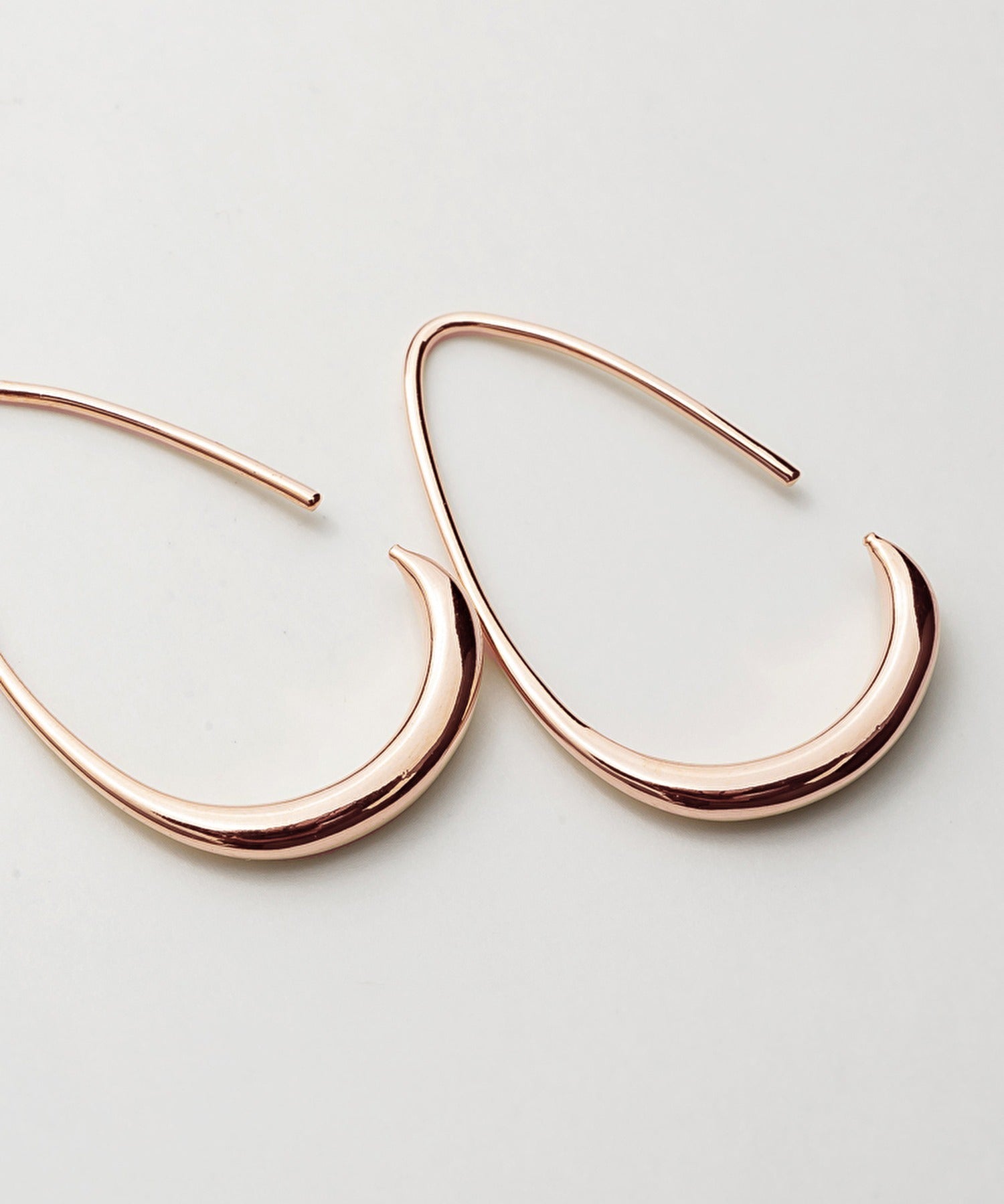 ciite' シーテ ピアス（両耳用） 【 金属アレルギー対応 】 シズクフープピアス サージカルステンレス