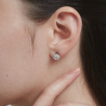 ciite' シーテ ピアス（両耳用） 【 金属アレルギー対応 】 7サイズ ビジューピアス サージカルステンレス (両耳用)