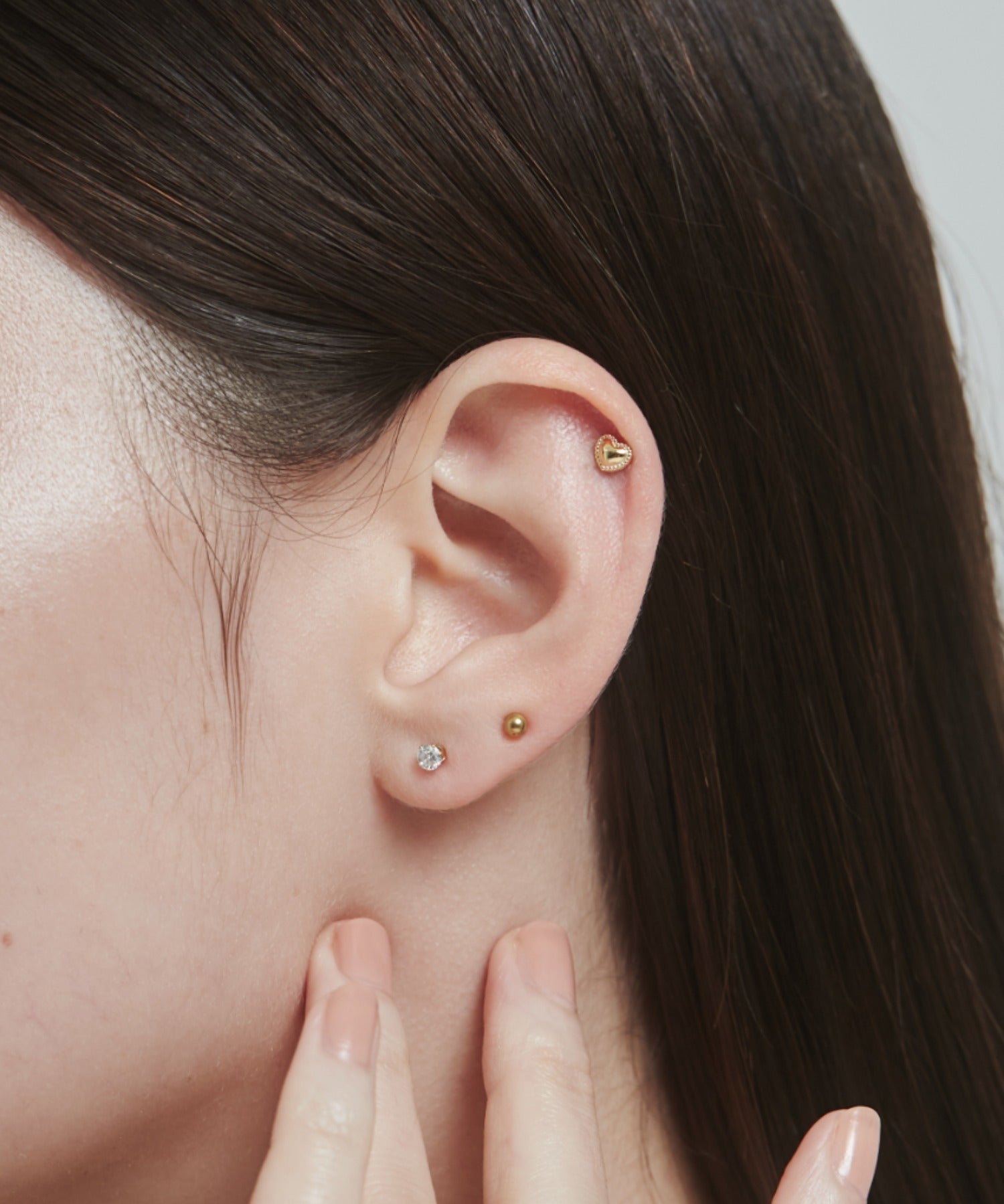 ciite' シーテ ピアス（両耳用） 【 金属アレルギー対応 】 3set pierce / ピアス3セット サージカルステンレス 316L (両耳用)