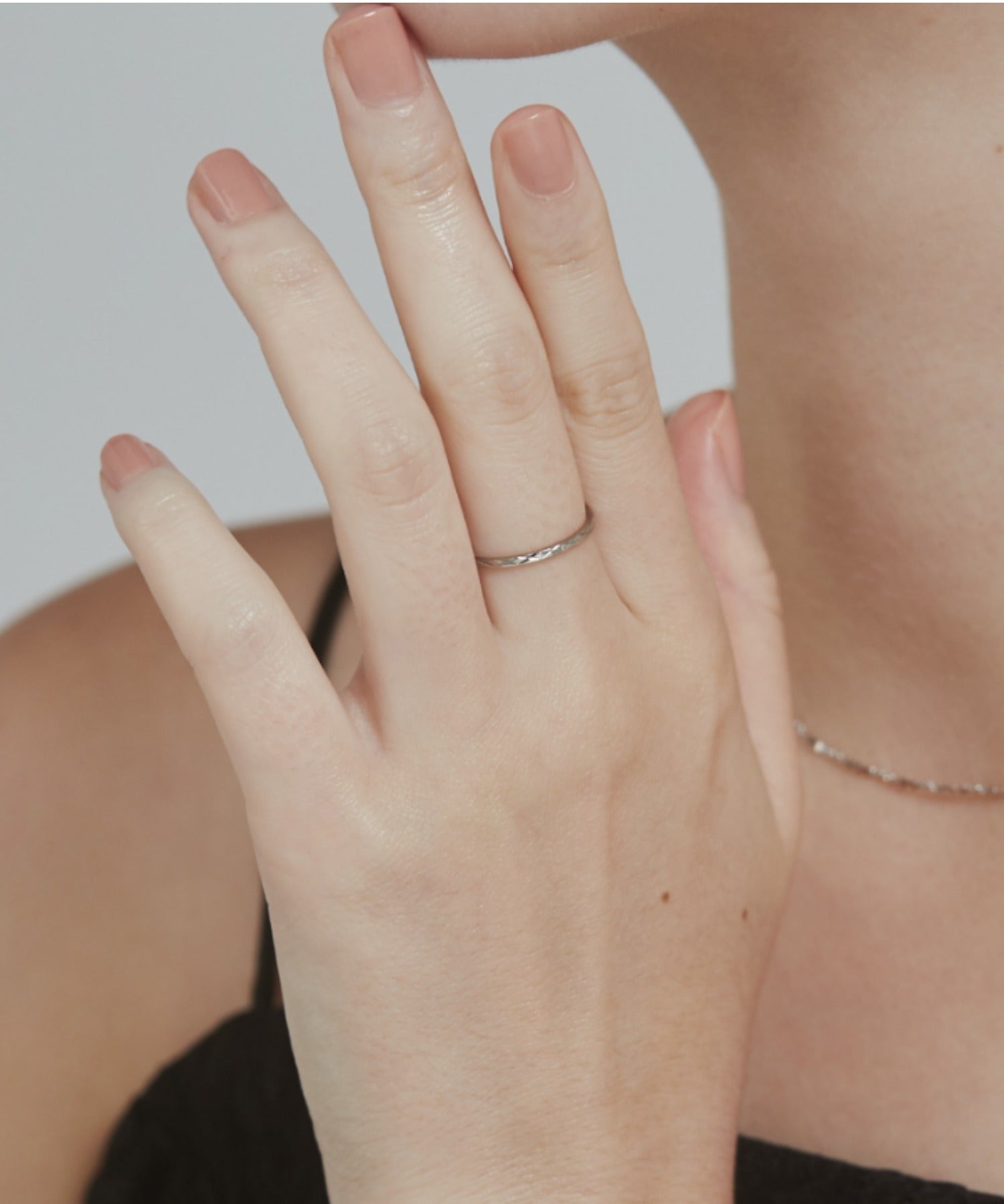 ciite' シーテ リング 【 金属アレルギー対応 】クロスデザインリング サージカルステンレス シルバー