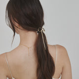 ciite' シーテ ヘアアクセサリー メタルリボンポニー