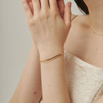 ciite' シーテ ブレスレット layered narrow bracelet / レイヤード ナロー ブレスレット