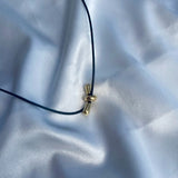 ciite' シーテ ネックレス メタルハートトップ コードチョーカー / ネックレス