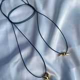 ciite' シーテ ネックレス メタルハートトップ コードチョーカー / ネックレス