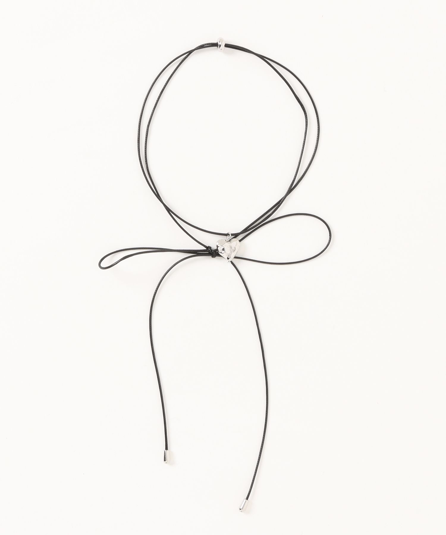 ciite' シーテ ネックレス メタルハートトップ コードチョーカー / ネックレス