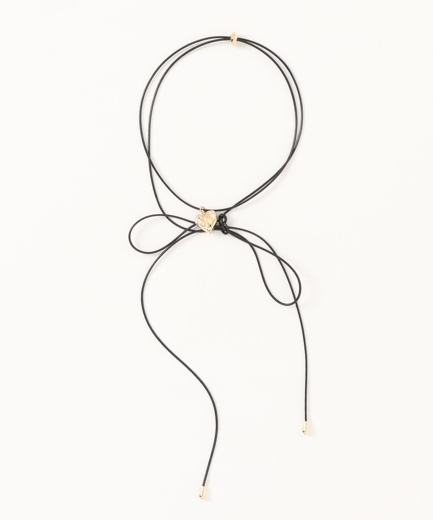 ciite' シーテ ネックレス メタルハートトップ コードチョーカー / ネックレス