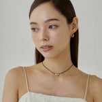 ciite' シーテ ネックレス メタルハートトップ コードチョーカー / ネックレス