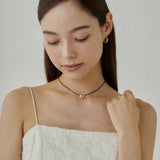 ciite' シーテ ネックレス メタルハートトップ コードチョーカー / ネックレス