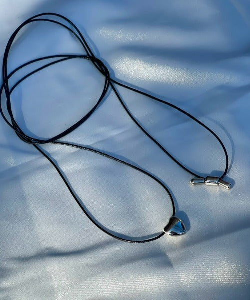 ciite' シーテ ネックレス メタルハートトップ コードチョーカー / ネックレス