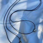 ciite' シーテ ネックレス メタルハートトップ コードチョーカー / ネックレス