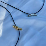 ciite' シーテ ネックレス メタルハートトップ コードチョーカー / ネックレス