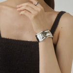 ciite' シーテ バングル/リストバンド ニュアンス ワイド バングル