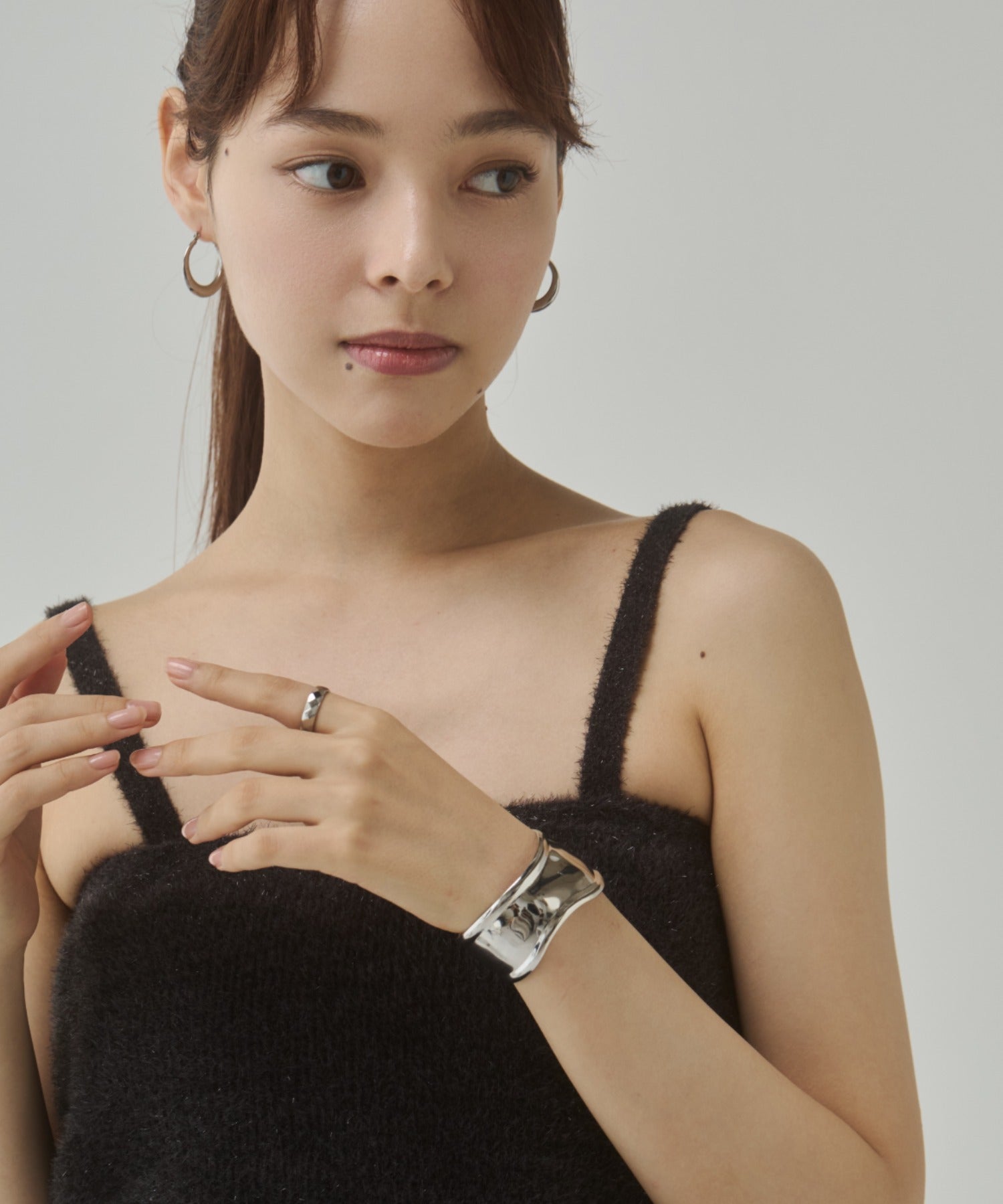 ciite' シーテ バングル/リストバンド ニュアンス ワイド バングル