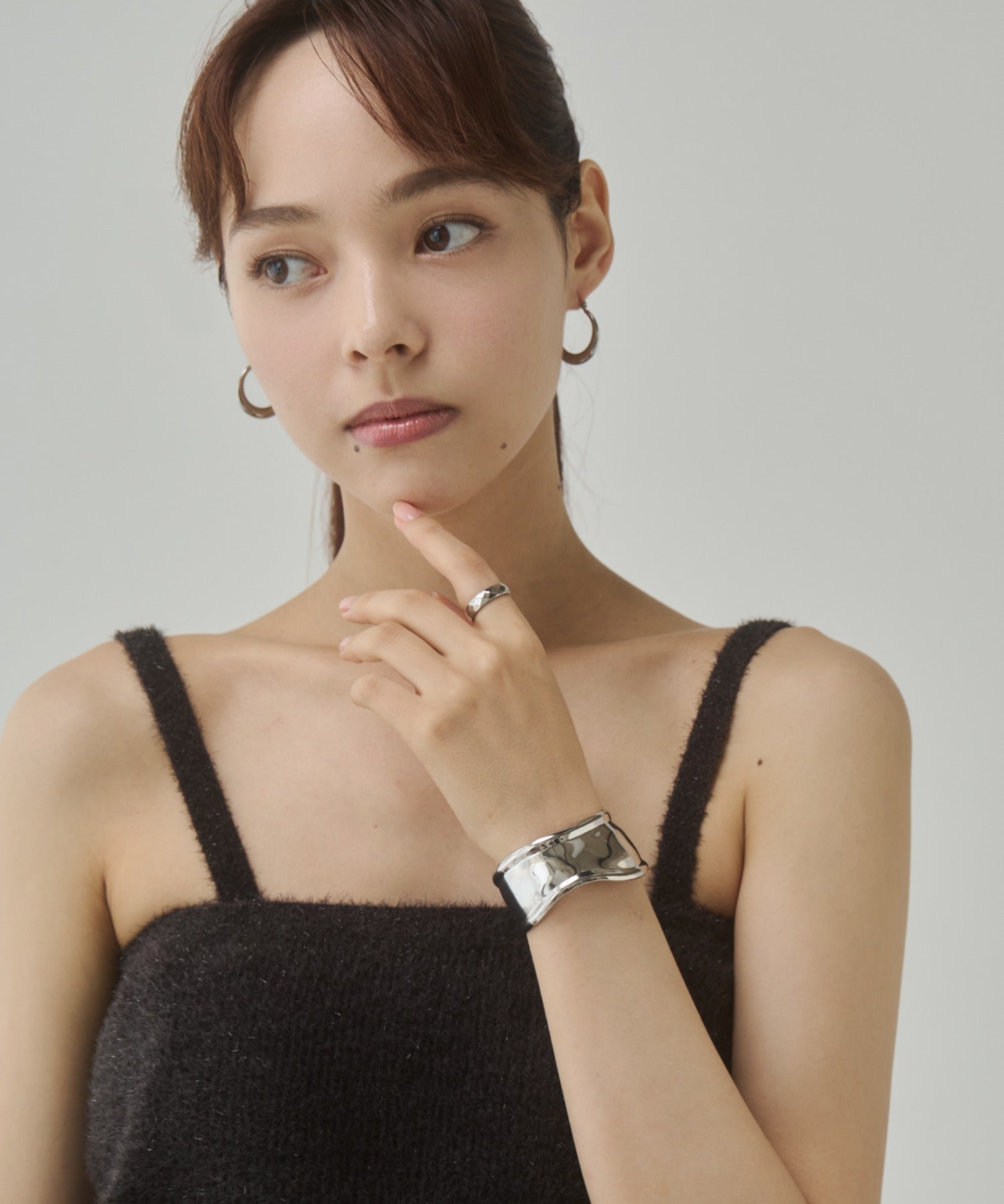 ciite' シーテ バングル/リストバンド ニュアンス ワイド バングル