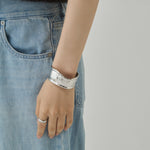 ciite' シーテ バングル/リストバンド ニュアンス ワイド バングル